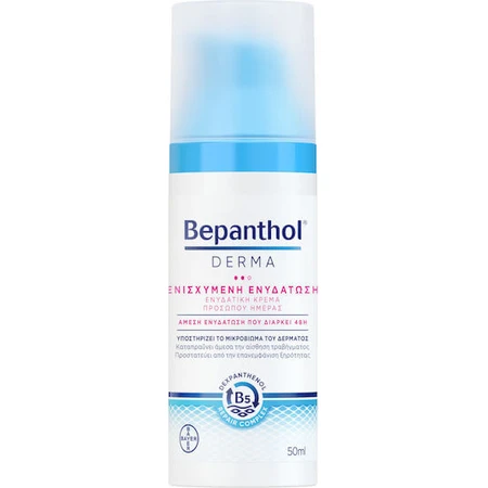 Bepanthol Derma Feuchtigkeitsspendende Tages-Gesichtscreme mit Panthenol 50ml