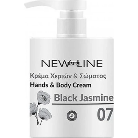 Imel Nueva Línea Jazmín Negro Crema Corporal Hidratante con Fragancia de Jazmín 500ml