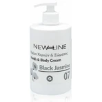 Imel Nueva Línea Jazmín Negro Crema Corporal Hidratante con Fragancia de Jazmín 500ml