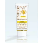 Coverderm Filteray Waterproof Zonnebrandcrème Gezicht SPF20 50ml