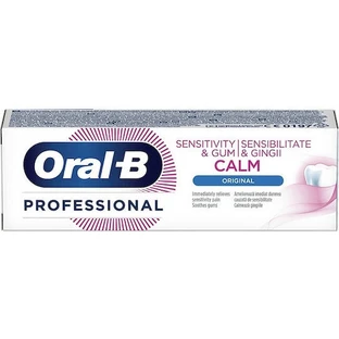 Oral-B Professional Sensitivity & Gum Calm Original Toothpaste for Sensitive Teeth and Gingivitis 75ml