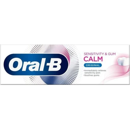 Oral-B Professional Sensitivity & Gum Calm Original Toothpaste for Sensitive Teeth and Gingivitis 75ml