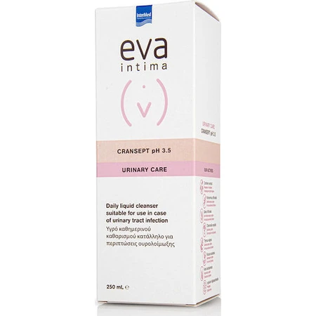 Eva Intima Cransept Urinary Care pH 3.5 Liquid 250ml InterMed 