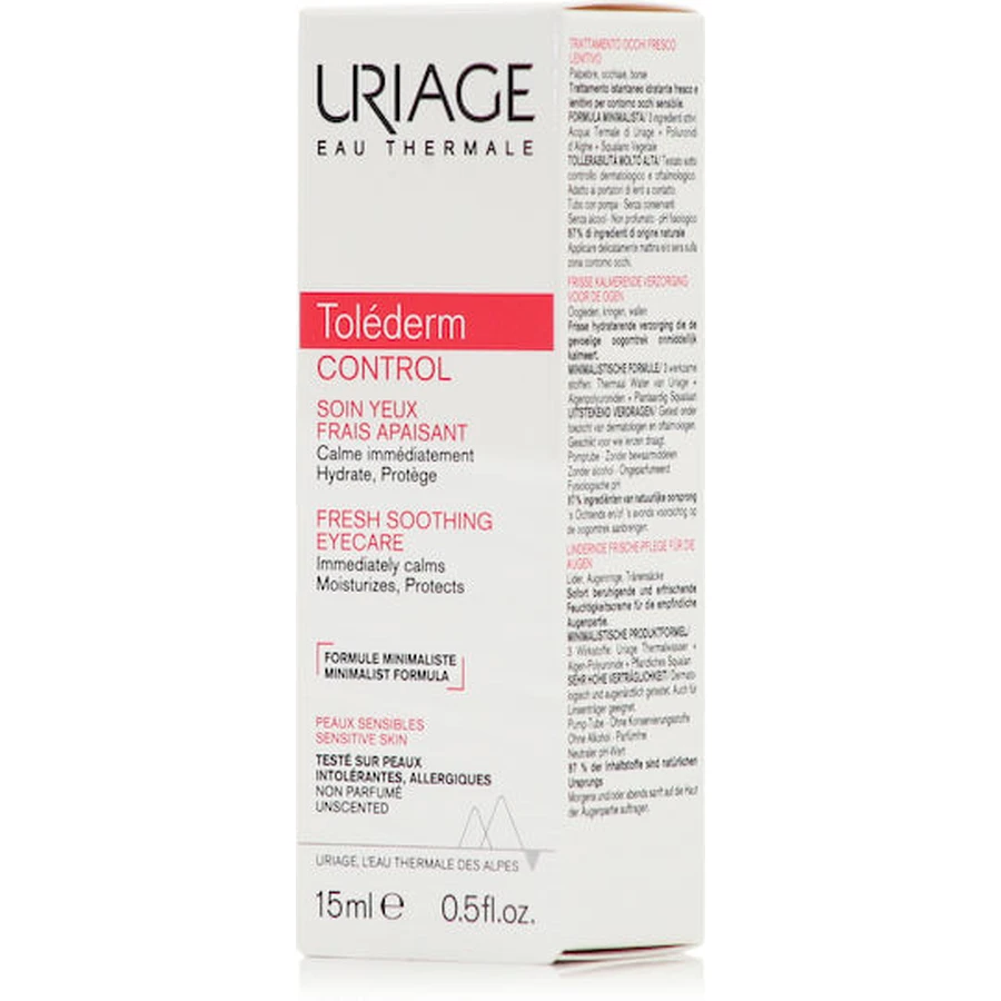 Uriage Tolederm Control Contorno de Ojos Hidratante Piel Sensible 15ml
