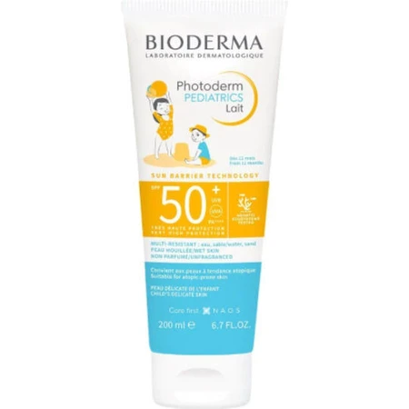 Bioderma Photoderm Pediatrics Emulsión solar infantil resistente al agua SPF50 200ml