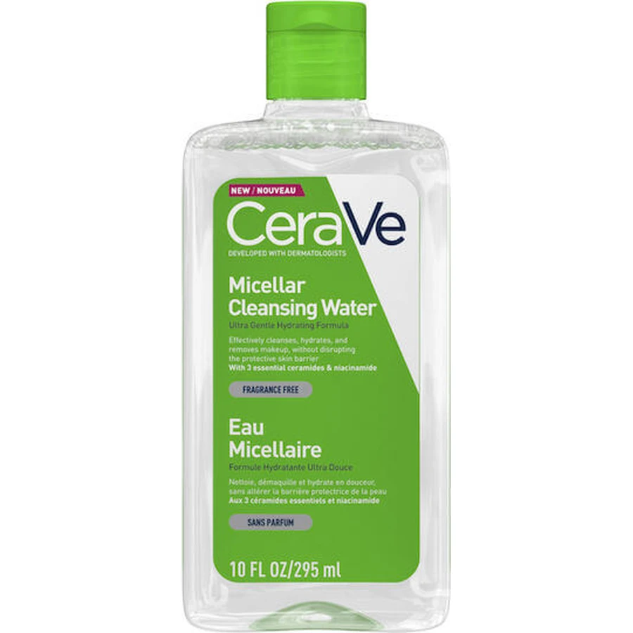 CeraVe Hydrating Micellar Water Makeup Removing Makeup Facial & Eyes 295ml
