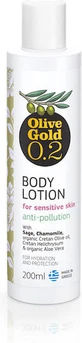 Olive Gold 0.2 Sage and Chamomile Moisturizing Body Lotion with Hyaluronic Acid for Sensitive Skin 200ml