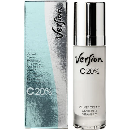 Versie C20% 24h hydraterende, antiverouderende en verstevigende gezichtscrème met vitamine C 30ml
