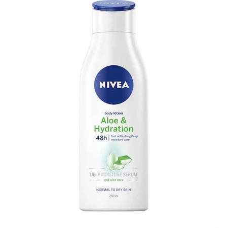 Nivea Aloe & Hydration Moisturizing Body Serum with Aloe Vera for normal to dry skin 250ml