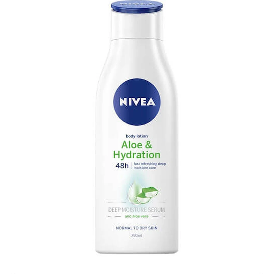 Nivea Aloe & Hydration Moisturizing Body Serum with Aloe Vera for normal to dry skin 250ml