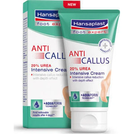 Hansaplast Crème intensive anti-callosités pour les cors et les callosités avec 20% d'urée 75ml