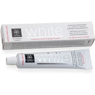 Apivita White Whitening Toothpaste with Putty and Propolis 75ml