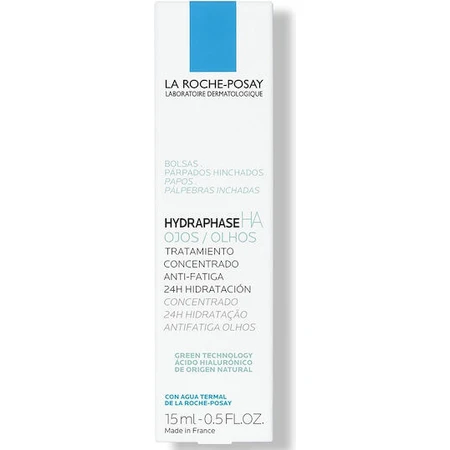 La Roche Posay Hydraphase Intense Moisturizing Eye Gel against Dark Circle with Hyaluronic Acid 15ml