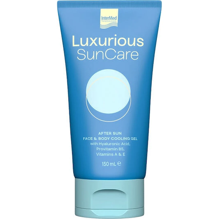 InterMed SunCare Gel After Sun Facial y Corporal con Camomila y Ácido Hialurónico 150ml