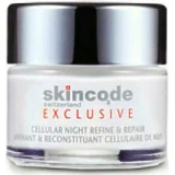 Skincode Exclusive Moisturizing, Anti-Aging and Rebuilding Night Face Cream with Hyaluronic Acid and Peptides 50ml