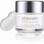 Skincode Exclusieve Hydraterende, Anti-verouderende en Opbouwende Nachtcrème voor het gezicht met hyaluronzuur en peptiden 50ml