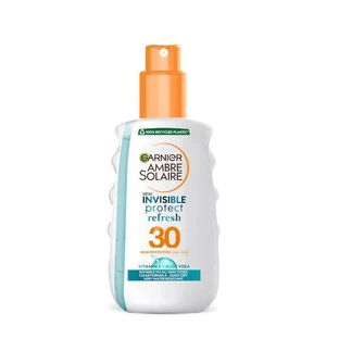 Garnier Ambre Solaire Clear Protect Crème solaire pour le corps SPF30 Spray 200ml
