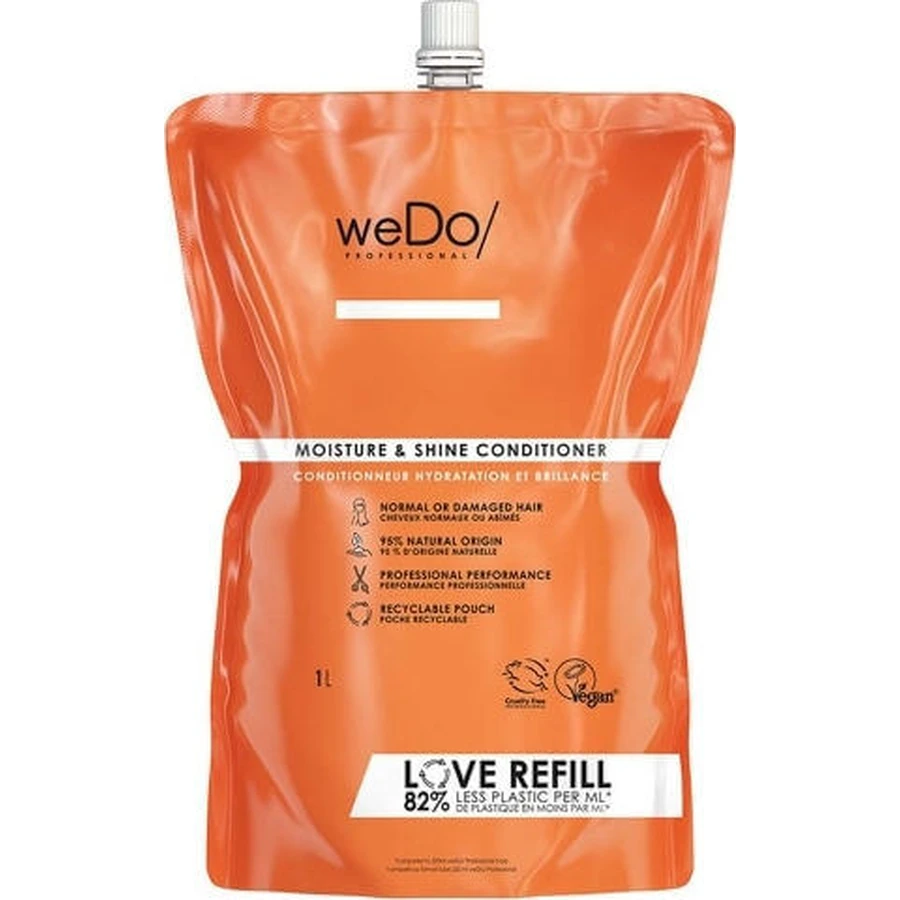 Wedo Hidratación y Brillo Acondicionador Hidratante para Todo Tipo de Cabello 1000ml