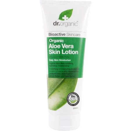 Dr.Organic Aloë Vera Hydraterende Regenererende Lotion met Aloë Vera voor Droge & Gevoelige Huid 200ml