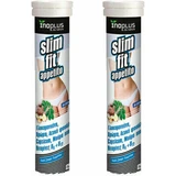 Ino Plus Slim Fit Appetite 500mg cu Gust Tutti Frutti 2 x 10 comprimidos efervescentes