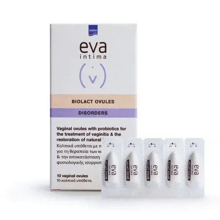 InterMed Eva Intima Biolact Biolact Ovulos Disosrders Productos Higiene Intima 10pcs