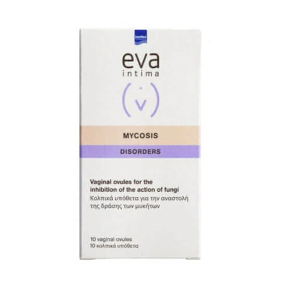 InterMed Eva Micosis Ovulos Intima Productos de Higiene 10pcs