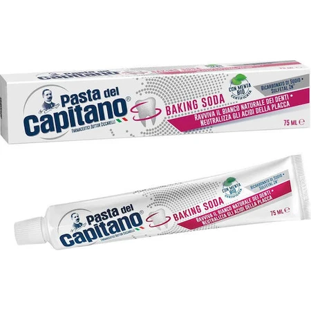 Pasta del Capitano Baking Soda Whitening Zahnpasta 75ml