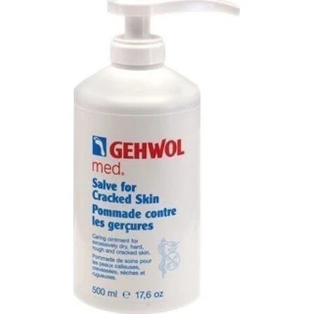 Gehwol Med zalf voor gebarsten huid Hydraterende crème voor gebarsten hielen 500ml