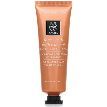 Apivita Apricot Face Scrub for Normal/Dry Skin 50ml