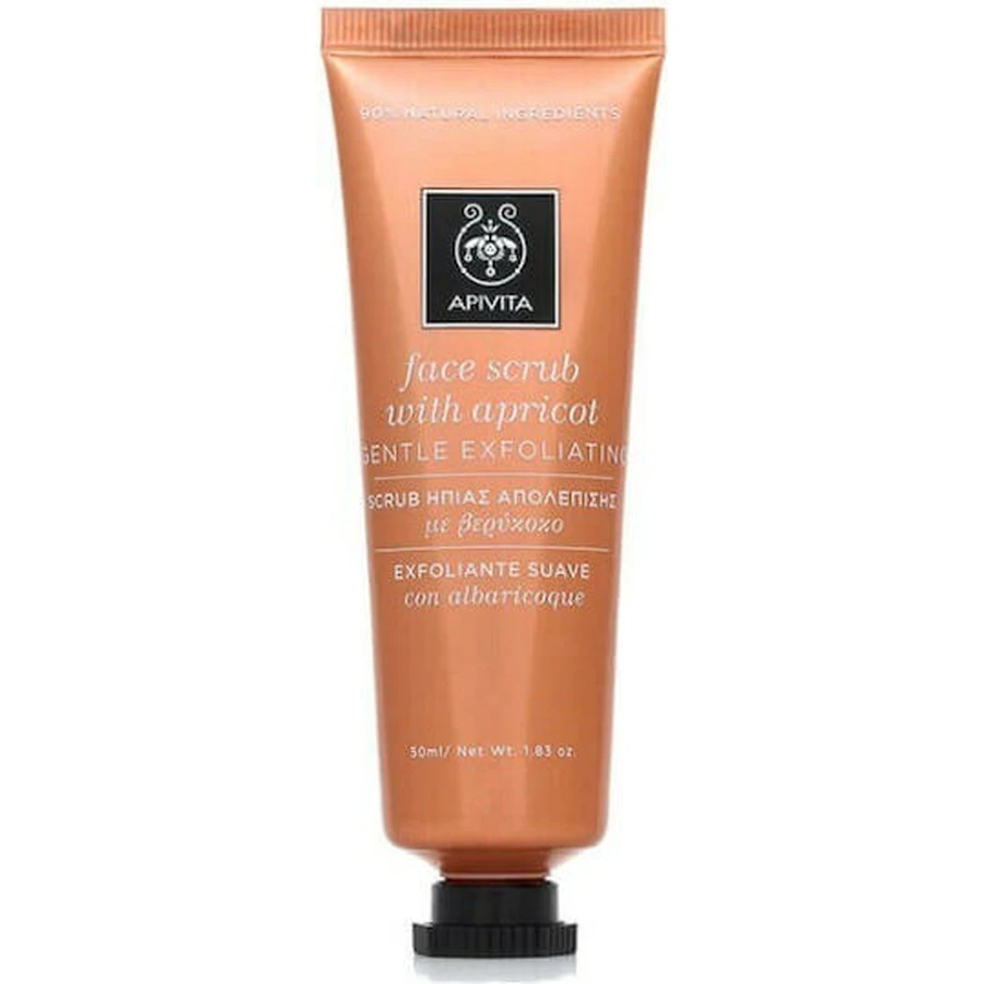 Apivita Apricot Face Scrub for Normal/Dry Skin 50ml