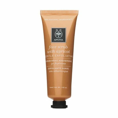 Apivita Apricot Face Scrub for Normal/Dry Skin 50ml