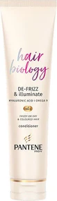 Pantene Hair Biology Defrizz Hair Biology Ful &amp; Vibrant Illuminate Moisturizing Conditioner for All Hair Types 160ml