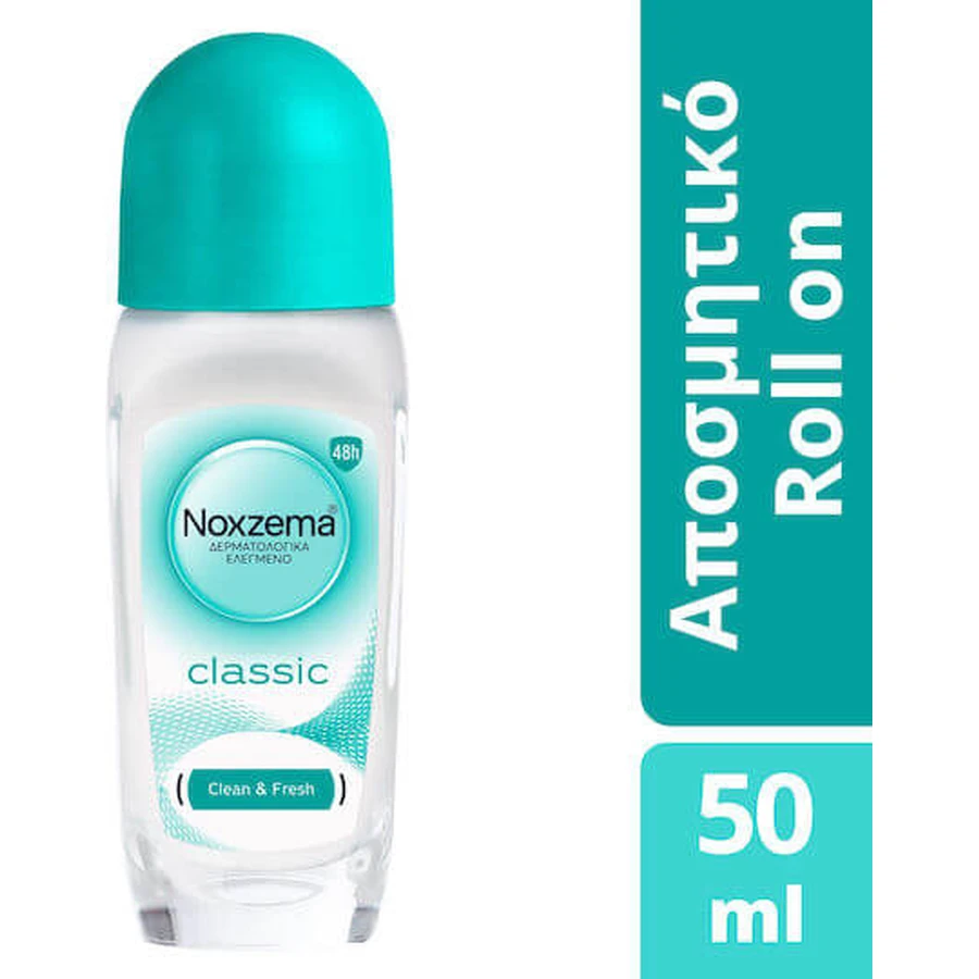 Noxzema Classic Clean & Fresh Deodorant 48h Roll-On 50ml