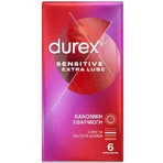 Durex Prezervative Sensitive Extra glijmiddel Prezervative 6st