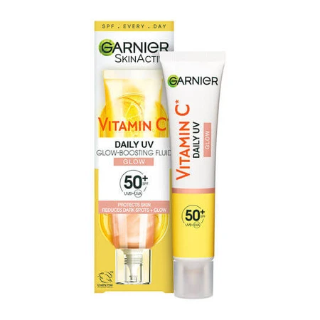 Garnier SkinActive Vitamin C Daily Sun Protection Face Cream SPF50 with Pigment 40ml