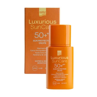 InterMed Luxurious SunCare Zonnebrandcrème Gezichtsdruppels SPF50+ 30ml
