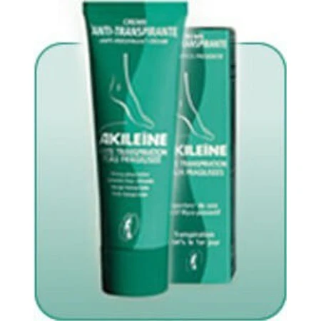 Vican Akileine Antiperspirant Foot Cream Deodorant Foot Cream 50ml