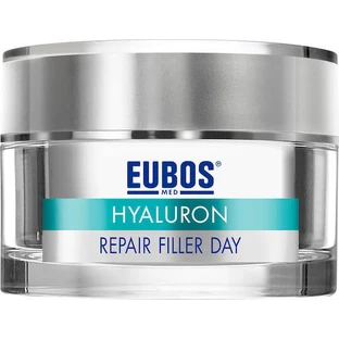 Eubos Hyaluron Repair Filler Moisturizing, Anti-Ageing and Toning Day Face Cream with Hyaluronic Acid and Peptides 50ml