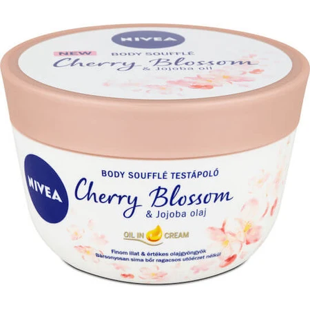 Nivea Cherry Blossom and Jojoba Oil Moisturising Body Mousse 200ml