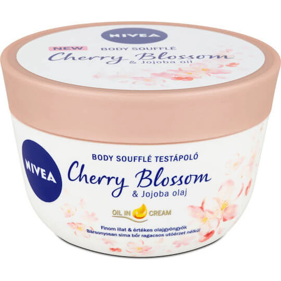 Nivea Cherry Blossom and Jojoba Oil Moisturising Body Mousse 200ml