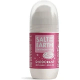 Salt of the Earth Fresa Dulce Desodorante Natural Recargable Roll-On Sin Aluminio 75ml