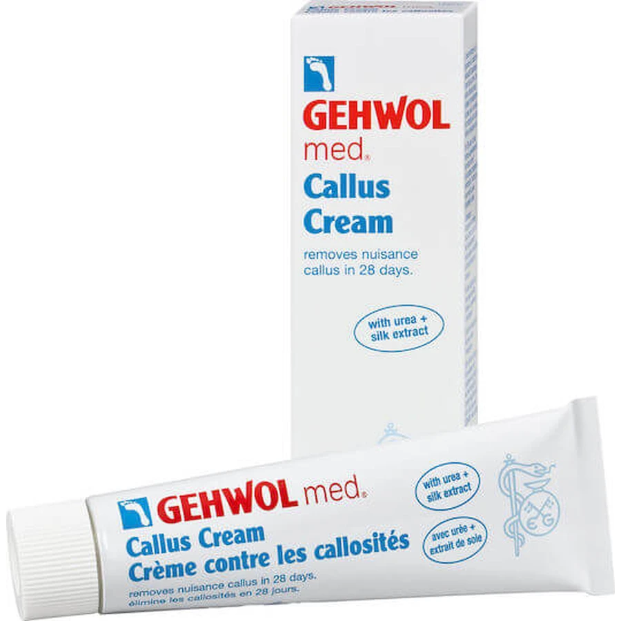 Gehwol Med Callus Cream for Bumps and Calluses with Urea 75ml