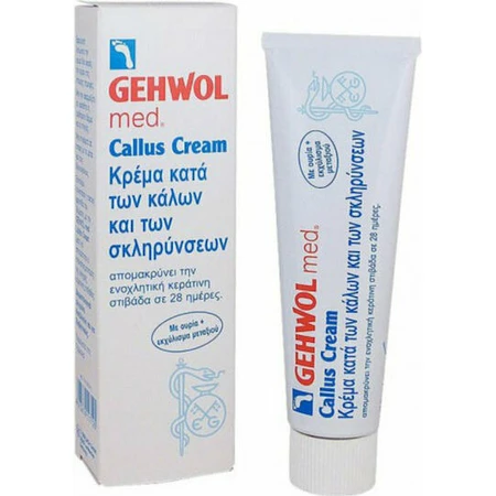 Gehwol Med Callus Cream for Bumps and Calluses with Urea 75ml
