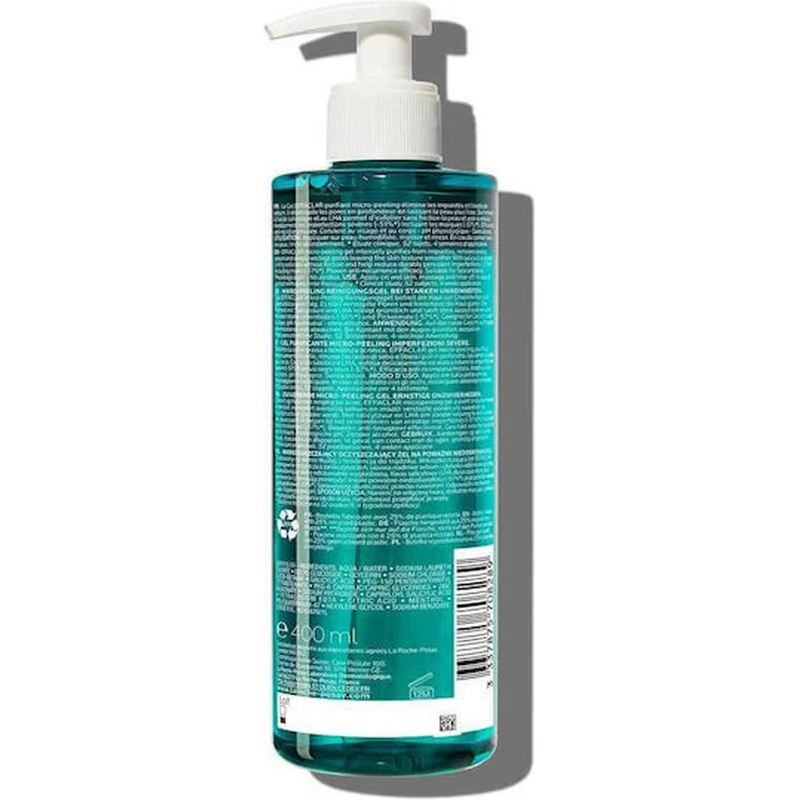 La Roche Posay Effaclar Gel Facial Micro-Peeling para Pieles con Acné 400ml