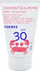 Korres Coconut &amp; Almond Baby Sun Cream Face &amp; Body Emulsion SPF30 100ml