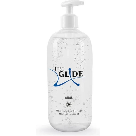 Just Glide Anal Anal Lubricating Gel 500ml
