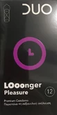 Duo Prezervative LOoonger Pleasure with delay effect 12pcs