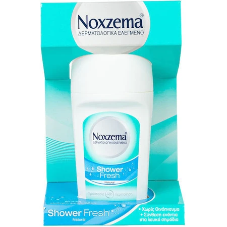 Noxzema Shower Fresh Fresh Natural Antiperspirant Deodorant 48h Roll-On 50ml