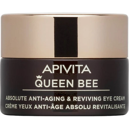 Apivita Queen Bee Moisturizing and Anti-Aging Eye Cream against Wrinkles for Mature Skin 15ml