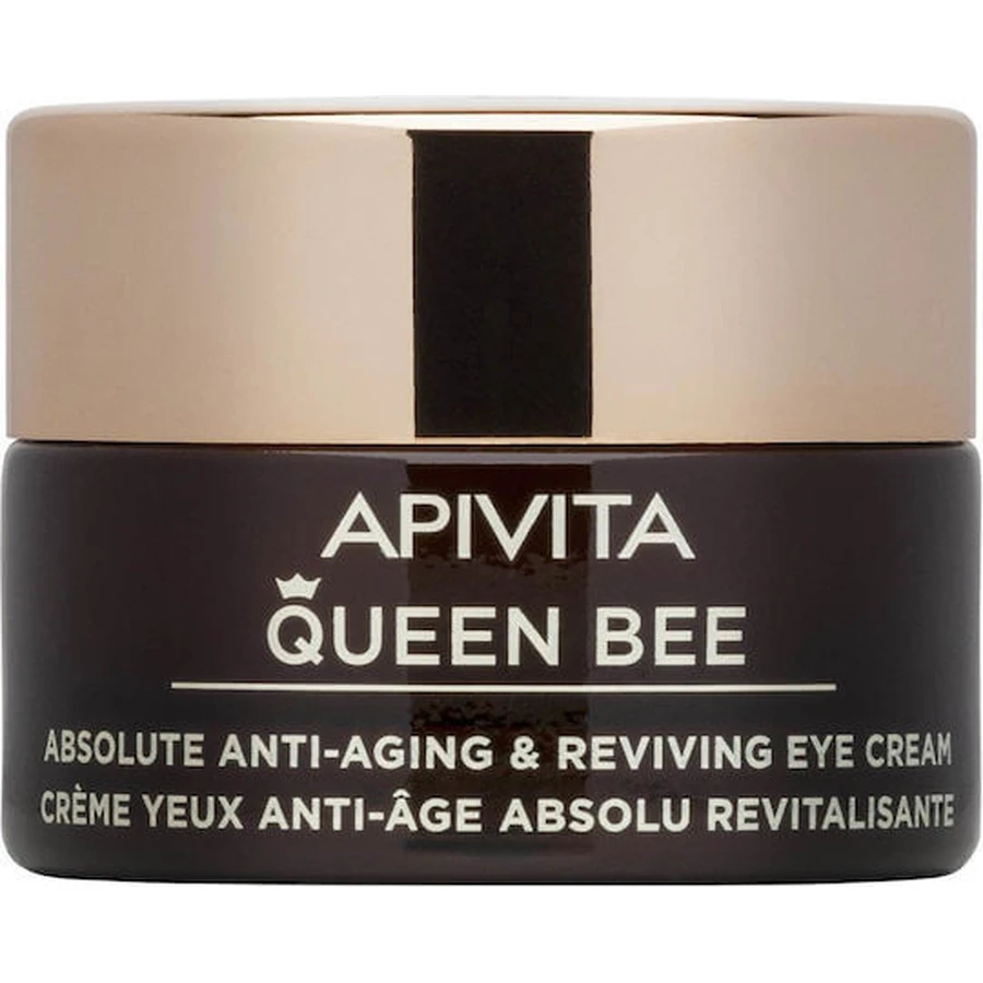 Apivita Queen Bee Moisturizing and Anti-Aging Eye Cream against Wrinkles for Mature Skin 15ml